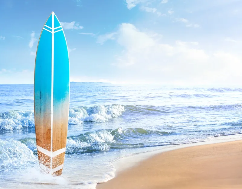 Beautiful Hawaiian Surfboards: Riding the Waves of History