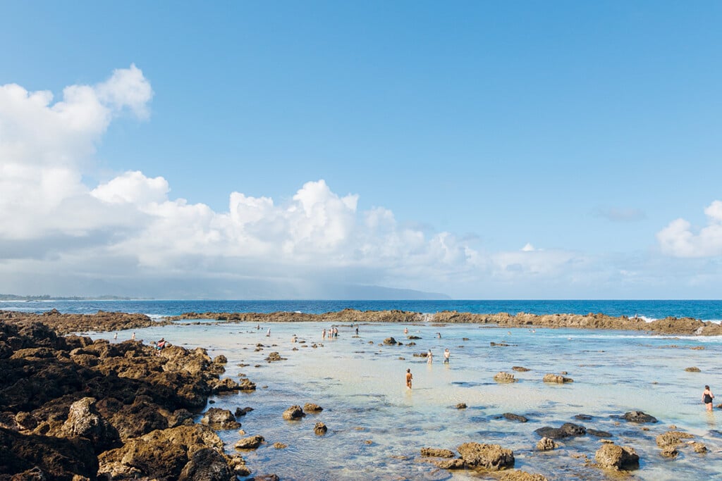 Shark's Cove, costa norte de Oahu